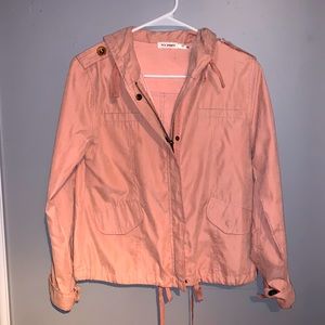 Light Pink Zip-Up Jacket